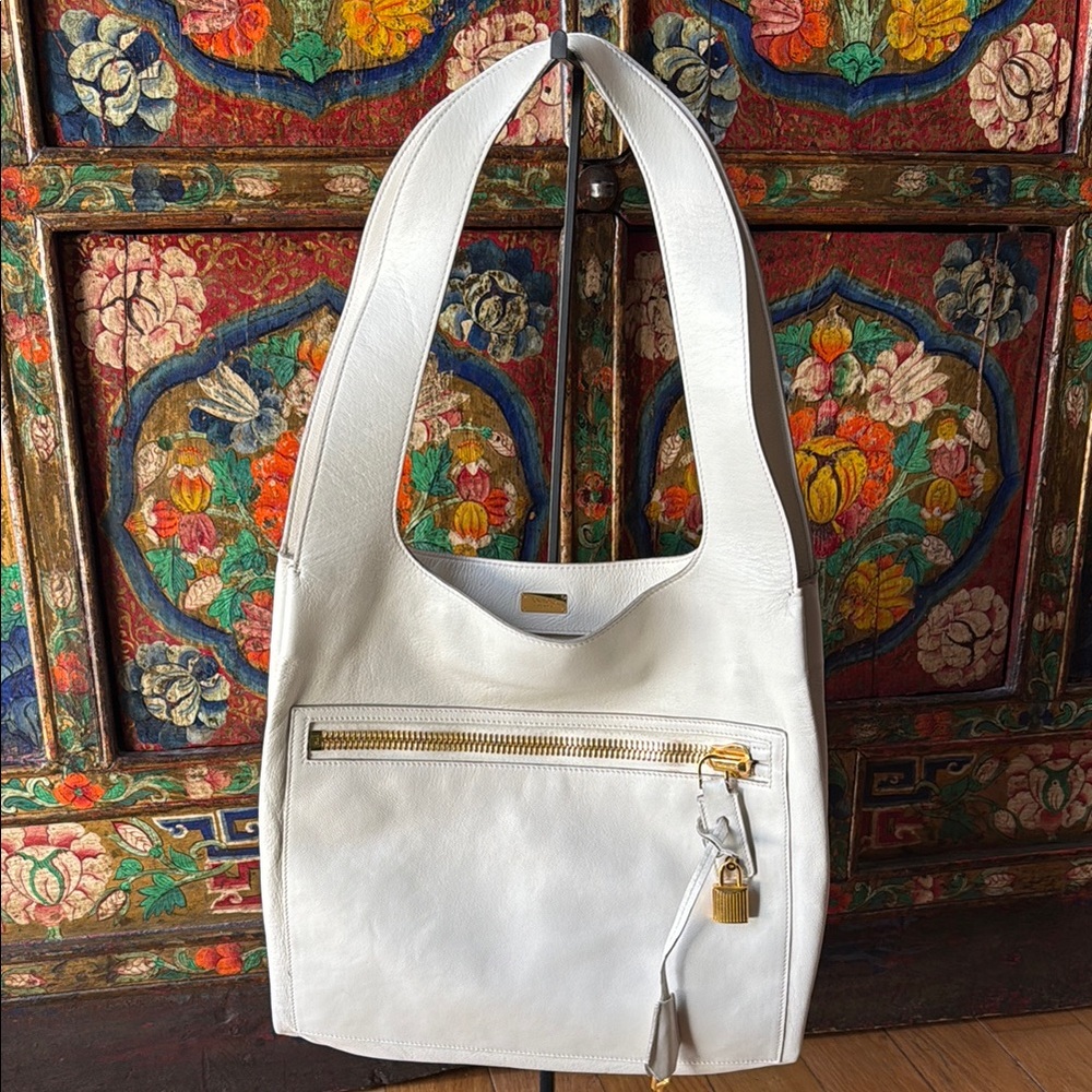 Tom Ford Leather Tote Bag